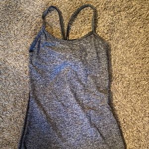 Marl grey lululemon tank top